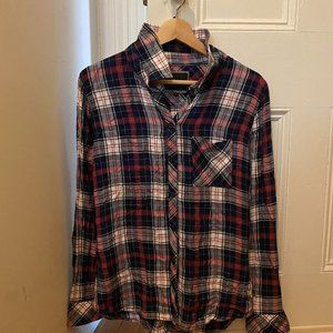 RAILS long-sleeve plaid button-down - size S - GREAT condition!